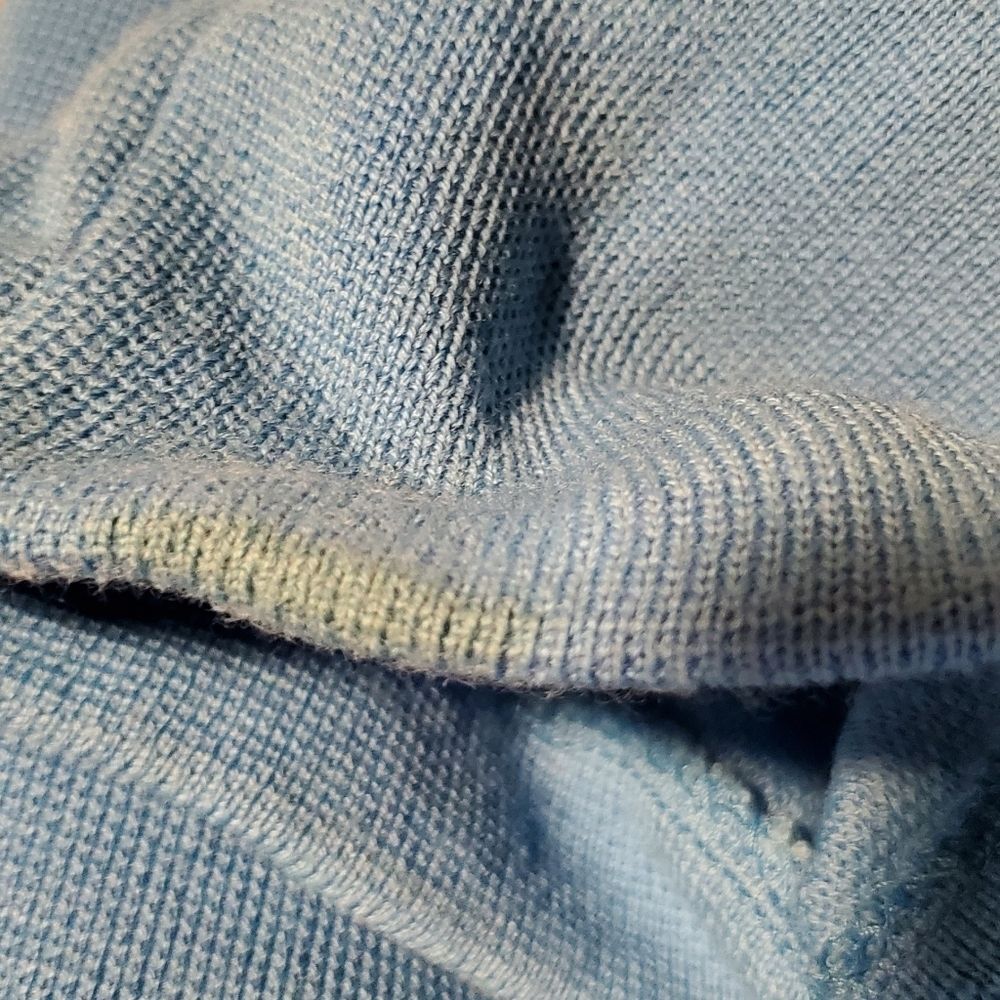 St John 100% Wool light blue knit‎ jacket - Picture 14 of 15